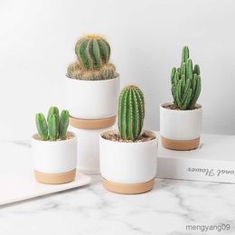 Planters Pots Pot Bunga Penyiraman Diri Penyerapan Air Otomatis Menyerap Air Pot Tanaman Cachepot untuk Bunga R230807