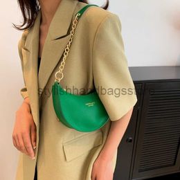 Shoulder Bags Minimalist Bag for Women 2023 New Texture Fashionable New Moon Bag Korean Fashion Chain One Shoulder Crossbody Bagstylishhandbagsstore