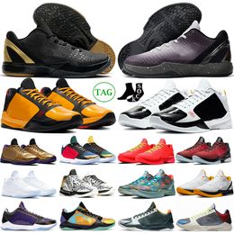 2024 Mamba 6 Basketball Shoes Men Dark Knight Protro Grinch Mambacita Alternate Bruce Lee All Star Forest Green Mans Womans Outdoor Sneakers Sports Trainers