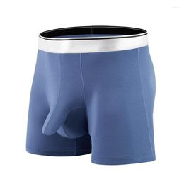 Underpants Men's Underwear Modal Soft Breathable Boxers Plus Size Sports Briefs Separation Boxer Shorts