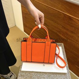 Shoulder Bags Large capacity bag for women 2023 new niche portable commuting tote bag cloth bag crossbody bag small square bagstylishhandbagsstore