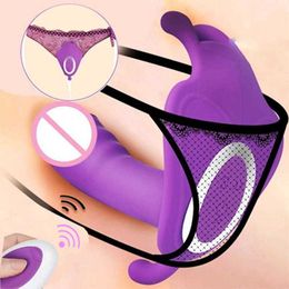 Double Vibration Narrow Vagina Remote Control Sexual Kit Woman Controlled Anal Vibrator Clitoris Sucker Men