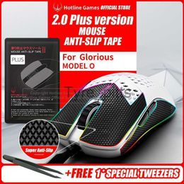 Mice 1 Pack Hotline Games 2.0 Plus Mouse Anti-Slip Grip Tape for Glorious Model O Grip Upgrade Moisture Wicking Pre Cut Easy to Apply X0807