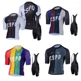 Racing Jackets CSPD Summer Short Sleeve Men Women Cycling Shirt CONCEPTSPEED RACINGCLUB Clothing Suit Overalls