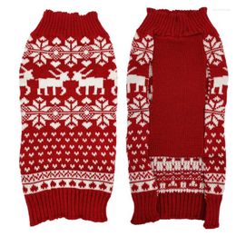Dog Apparel Christmas Cats Dogs Sweater Winter Warm Knitted Clothes For Small Chihuahua Yorkies Xmas Pet Puppy Clothing