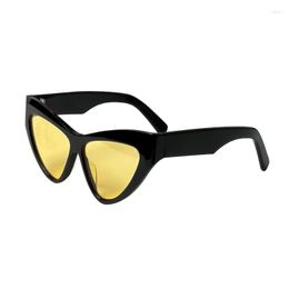Sunglasses Woman Black Cat Eye Brand Designer Sun Glasses Female Travel Driver Gradient Fashion