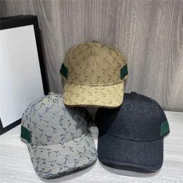 2023 New Classic Letters Ball Cap Canvas Featuring Men Baseball Caps With Box Designer Hat Luxury Women Adjustable Snapbacks Hats
