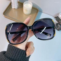 Sunglasses Women's Oversized Brand Designer Fashion Sun Glasses Outdoor Leisure Women Eyewear UV400