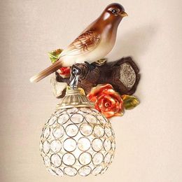 Wall Lamp TEMAR Modern Bird Lamps LED Interior Nordic Resin Sconce Light For Home Living Room Bedroom Corridor Fixture