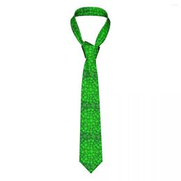 Bow Ties Happy Patrick's Day Theme Men Women Necktie Casual Polyester 8 Cm Classic Neck For Daily Wear Cravat Party