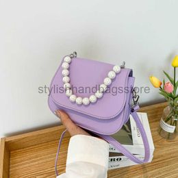 Shoulder Bags Women's Bag Solid Color Saddle Bag One Shoulder Small Bag 2023 Summer Korean Version Foreign Style Crossbody Fashion Bagstylishhandbagsstore