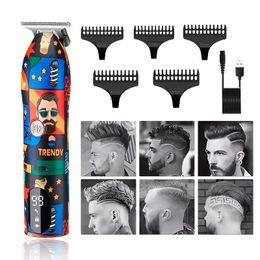 Upgrade Your Haircut Game with Professional Zero Gap T Blade Trimmer Grooming Kit!