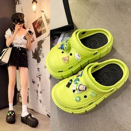 Fashion Charms 828 Clog Shoes Outdoor Women Slippers Thick Sole High Quality Cross Summer Sandals for Girls 230807 b