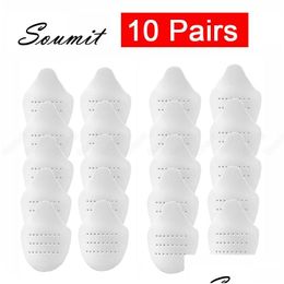 Shoe Parts Accessories 10 Pairs Supports For Sneaker Anti Crease Ball S Head Guard Stretcher Toe Cap Support Antiwrinkled Protector Whole