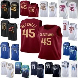 Cleveland''Cavaliers''Custom Men Women Youth basketball jerseys 21 Mamadi Diakite Donovan 45 Mitchell 4 Evan Mobley 10 Darius Garland LeBron 23 James 77