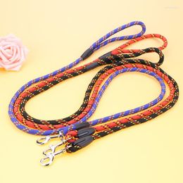 Dog Collars Pet Leash Reflective Strong Long With Comfortable Padded Handle Heavy Duty Training Durable Nylon Rope Leashes