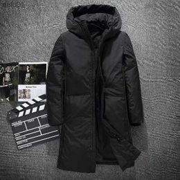 Warm Thick Winter Down Jacket Men Brand Clothing Top Quality X-Long Male White Duck Down Coat Size S-4XL L230520