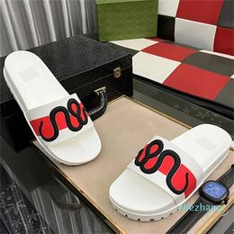 Slippers 5 styles outside cool slippers men summer indoor home 2023 new anti-slip thick sole bathroom bath home slippers black and white blue red