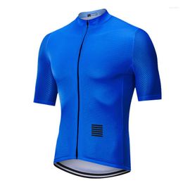 Racing Jackets STRVAV 2023 Pro Team Summer Men Cycling Jersey Clothes Bicycle BIke Downhill Breathable Quick Dry Reflective Shirt Short