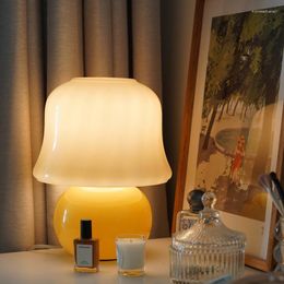 Table Lamps Modern Glass Living Room Decor Bedroom Bedside Desk Light Fixtures Home Cafe Study Cute Led Night