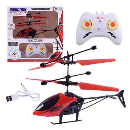 ElectricRC Aircraft Mini RC Drone Rechargeable Remote Control RC Helicopters Drone Toys Induction Hovering Safe Fall-resistant 230807