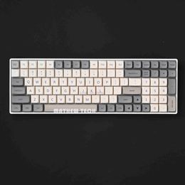 MATHEW TECH MK100 95% RGB Triple Mode Mechanical Keyboard BT5.0/2.4G/USB-C 100 Hot Swappable Bluetooth Wireless Gamer Keyboard HKD230808