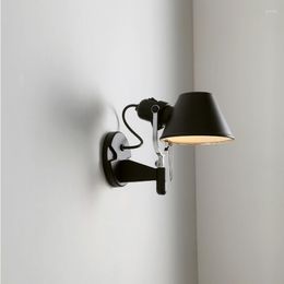 Wall Lamp Nordic Minimalism LED Lampshade Elbow Lights For Home Decor Living Room Stairs Light Fixtures