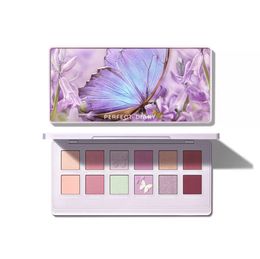 Eye Shadow Perfect Diary Animal Eye Shadow Butterfly Fairy Purple Pallete Spring And Summer Pink Purple Red Red Brown Palette Make Up 230807