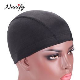 Wig Caps Nunify 15Pcs/Set Hair Net Wig Cap For Making Wigs Spandex Net Elastic Dome Cap Mesh Cap Spandex Dome Wig Caps For Making Wigs 230808