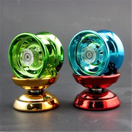 Yoyo 4 Colours Magic YoYo Professional Aluminium Boy toys High Speed Bearings Special Props Metal Yoyo Adult Interesting Toy Gift 1Pc 230807