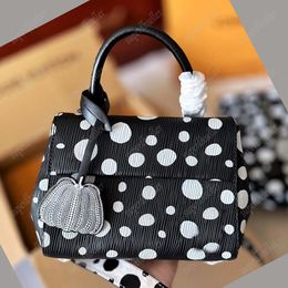 Luxury Designer Totes Bag Mini Shoulder Bags Fashion Handbags Women Crossbody Artwork Handbags Leather Dot Cross Body Luxurys Tote Pack Pumpkins Wallet