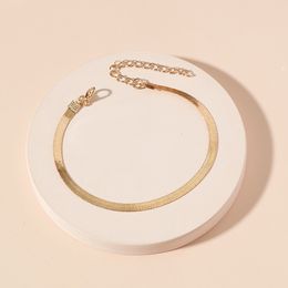 Bracelet femininity trend cold wind snake bone chain alloyvan cleef bracelet Japan and South Korea designer bracelet for woman