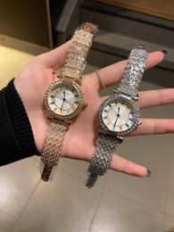 2023 fashion the latest simple fashion watch exquisite socialite temperament watch full diamond strap women's wrist watch