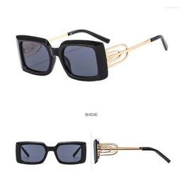 Sunglasses Vintage Small Square For Men Women Luxury Designer Retro Sun Glasses Unisex Ins Shades Eyewear