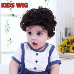 Hair Accessories Kids Wigs Toddler Children s P ography Props Fun Cute Headwear for Boys Girls Baby born Modelling Headdress 230808