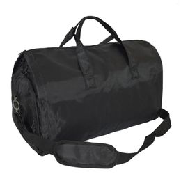 Duffel Bags Travel Bag Detachable Shoulder Strap Scratch Resistant Portable Suit Gym Sports Tote For Shirts Jackets Clothes