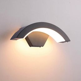 Wandleuchte 1PCS Einfache LED Wohnzimmer Schlafzimmer Badezimmer Gang Treppenhaus Licht Kreative Hintergrundlampen