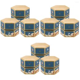 Storage Bottles 9 Pcs Containers Food Seal Tea Canisters Small Kitchen Metal Tin Box Candy Farmhouse Cookie Jar Mini Rock