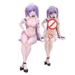 Military Figures 15cm Mataro Sexy Anime Girl Figure Desktop Maid Melty-chan Action Figure Mizuki Yono/Nem Lirim Figurine Adult Model Doll Toys 230808