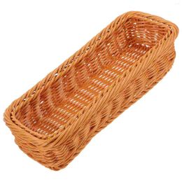 Dinnerware Sets Round Storage Basket Spice Rack Sundries Candy Pastoral Style Simple Table Sorting Plastic Snack Housewarming Gift