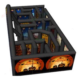 wholesale Free Ship Outdoor Activities Halloween giant inflatable maze tag sport game for sale