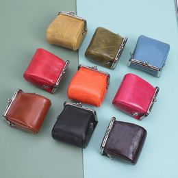 Evening Bags JOGUJOS Fashion Genuine Leather Small Coin Purse Women's Mini 2023 High Quality Ladies Crossboby Messanger Chain Bag