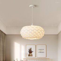 Pendant Lamps Fish-like Lights Lamp For Living Dining Room Bedroom Chandeliers Lustre Lamparas Colgantes Home Decor Hanglamp