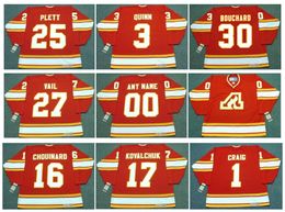 Atlanta Thrashers CCM Vintage Hockey Jersey ERIC VAIL JIM CRAIG ILYA KOVALCHUK DAN BOUCHARD JEAN PRONOVOST PAT QUINN TOM LYSIAK GUY CHOUINARD