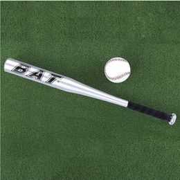 Sweatband 20inch Aluminium Alloy Thickened Baseball Bat Softball Training Accessory High Hardness Sticks Outdoor Self Defence Gear 230807