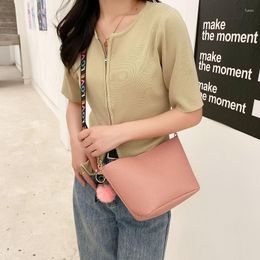 Evening Bags Fashion Simple Shoulder Bag Casual Lychee Pattern Crossbody For Women Ladies Designer Handbags Messenger Bolsos