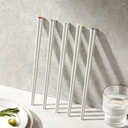 Chopsticks High-quality Anti-slip Set Reusable Easy To Hold Prevents From Falling Out Healthy Kitchen