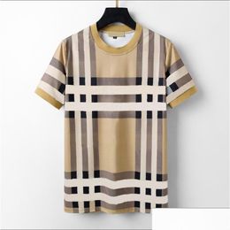 Men'S T-Shirts 22Ss Designers T Shirt Summer S Fashion Mens Tshirts Satin Cotton Casual T-Shirt Women Mans Tees M-3Xl 51 Drop Delive Dhtdk