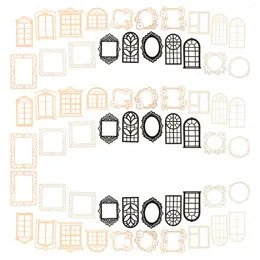 Storage Bottles 40 Pcs Specialty Paper Scrapbook DIY Diary Material Embossed Vintage For Scrapbooking Retro Crafting Lace