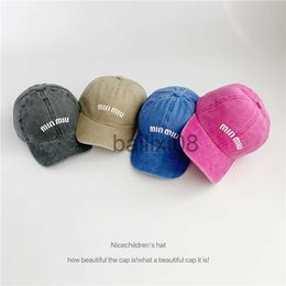 Ball Caps Solid Washed Denim Baseball Cap Adult Letter Print Jeans Snapbk Hat Casquette Summer Sports Hip Hop Caps Gorras Unisex Hats J230807